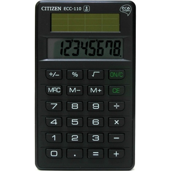 Αριθμομηχανή CITIZEN ECC-110 8ΨΗΦΙΑ