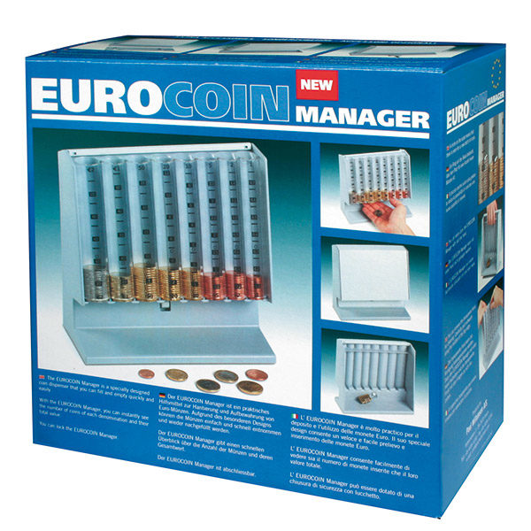 Κερματοθήκη 8 θέσεων Eurocoin Manager