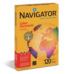 Χαρτί Εκτύπωσης NAVIGATOR Α4 120gr - 250 Φύλλα (Colour Documents)