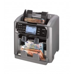 Καταμετρητής Ανιχνευτής χαρτονομισμάτων 2-pocket Radiotec rapidcount X500