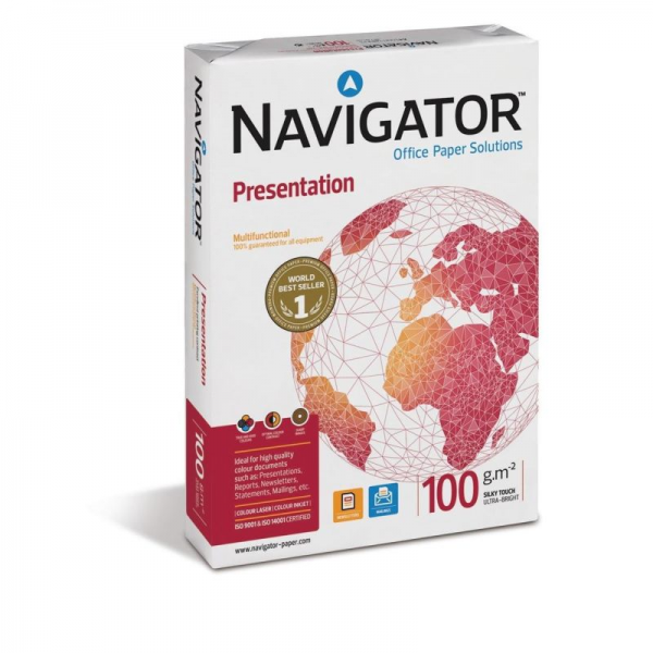 Χαρτί Εκτύπωσης Navigator Presentation Α4 100gr  500 φύλλα