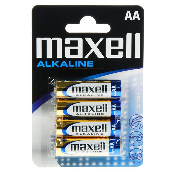 Αλκαλικές Μπαταρίες Maxell LR06 AA BL. 4 ΑΔΑ