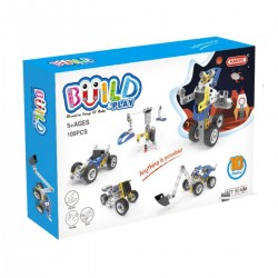 SET κατασκευών 10 σε 1 με μηχανισμό κίνησης