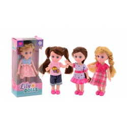 Lily dolls (4assort) 15cm