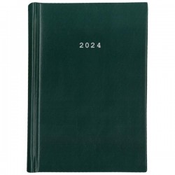 Ημερήσιο Ημερολόγιο 2024 Δεμένο 12x17 BASIC NEXT Πράσινο