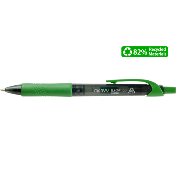 Στυλό gel 0.7mm MARVY RG 7 ΠΡΑΣΙΝΟ