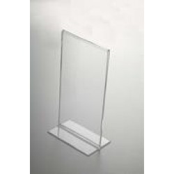 Σταντ Εντύπων Ακρυλικό 1/3 Α4 (Α6) Τ Διπλής όψης